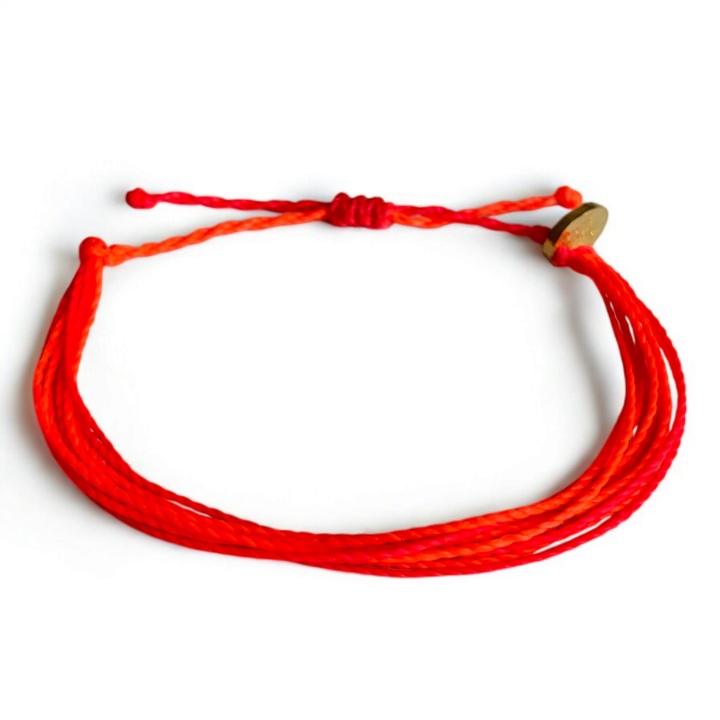 Tobillera Básica Flamingo Neón