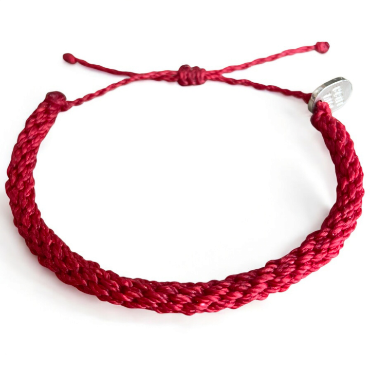 Kumihimo Rojo