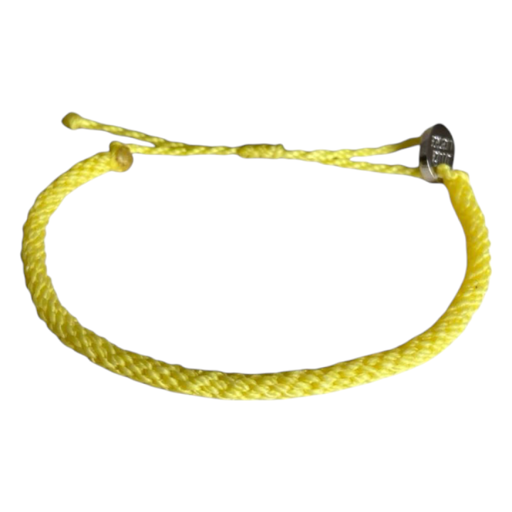 Kumihimo Amarillo Delgado