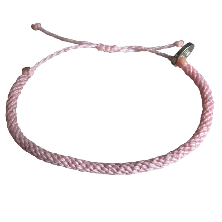 Kumihimo  Rosa delgada