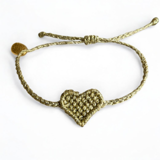 Bracelet Heart Golden