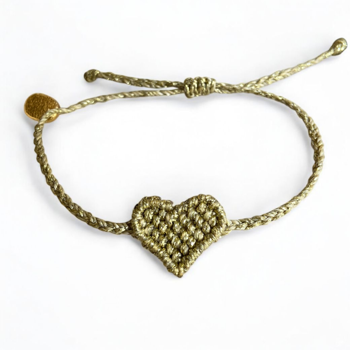 Bracelet Heart Golden