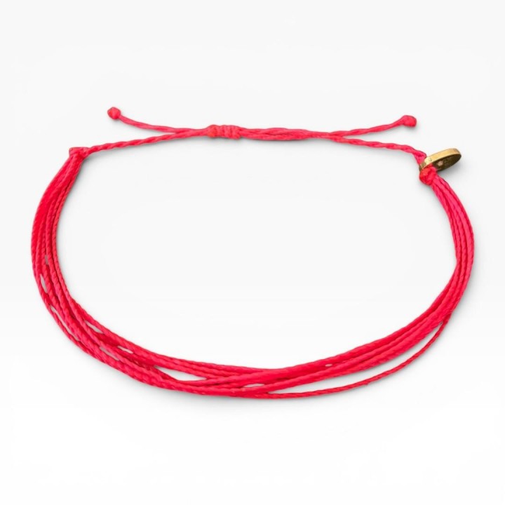 Tobillera Básica Flamingo Neón