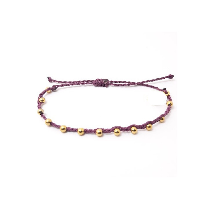 Bracelet Deseos en Mora Dorado