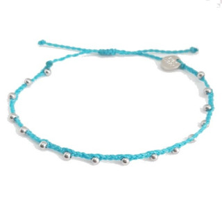 Bracelet Deseos Blue Plateado