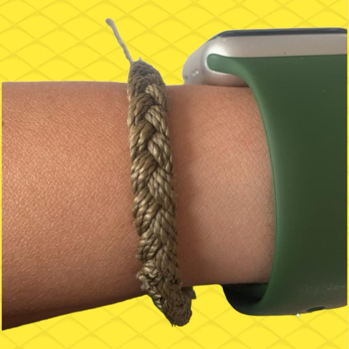 Trenza Militar Green